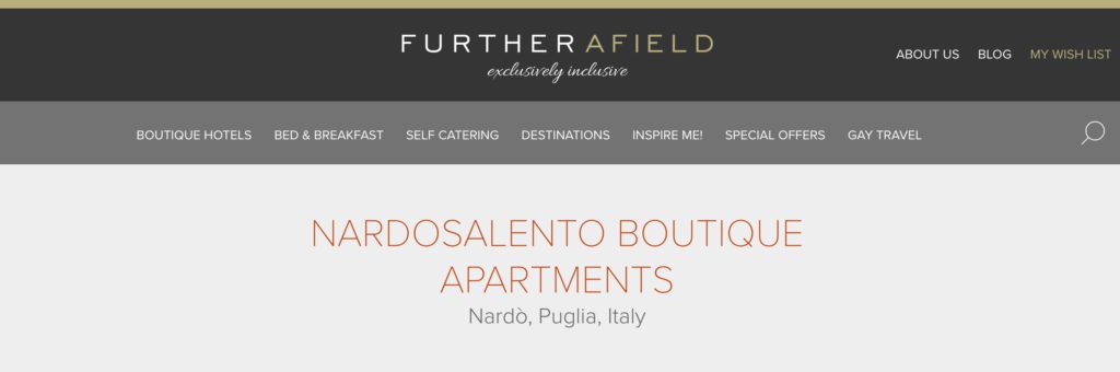 furtherafield nardo salento boutique partments